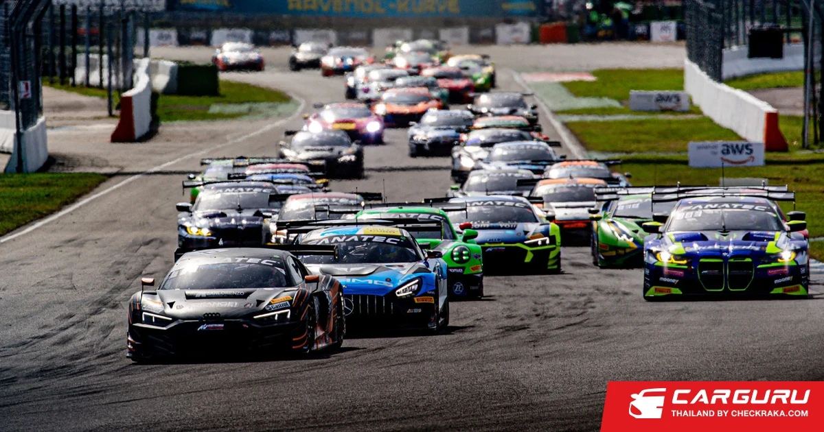 ศึกซูเปอร์คาร์พันล้าน GT World ดวลสนั่นมันส์ไม่แพ้ทุกสนามทั่วโลก พร้อม 2 นักแข่งไทยล่าชัยโฮมเรซ ในวันที่ 11-12 พ.ค.นี้