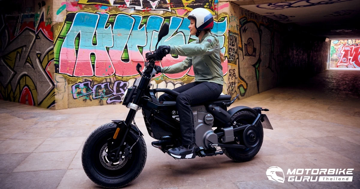 CE 02 ยนตรกรรมไฟฟ้าจาก BMW Motorrad เพื่อชีวิตคนเมือง กับราคาจำหน่ายที่ 479,000 บาท