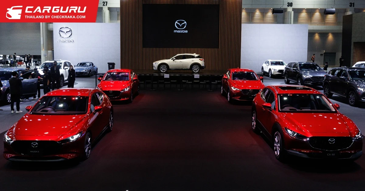 มาสด้ามาแรงส่งท้ายปีเผยยอดจำหน่ายเติบโตสูงถึง 37%