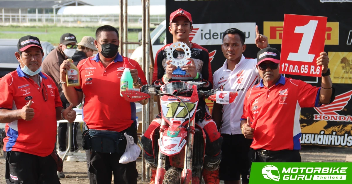 กฤษฎา คว้าชัย FMSCT Thailand Supercross 2022 สนาม 5 และ รองแชมป์สนาม 6 ไล่ล่าแชมป์ประเทศไทยสมัยที่ 4