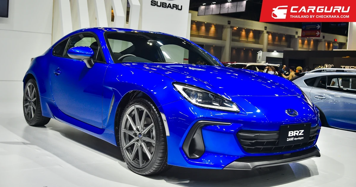 Subaru เปิดตัว The All-New Subaru BRZ ที่ได้รับการยกย่องให้เป็นสุดยอดสปอร์ตคูเป้แห่งปี