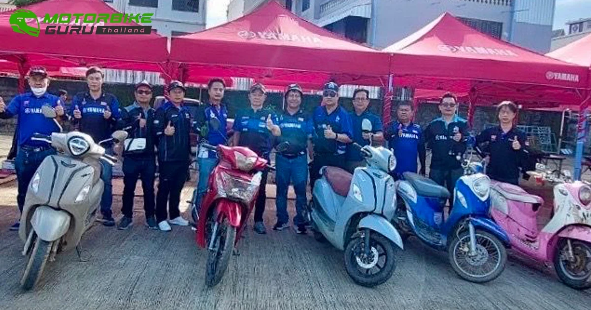 ยามาฮ่าผนึกกำลังผู้จำหน่ายนำทีมช่างให้บริการตรวจเช็กฟรี เพื่อช่วยเหลือผู้ประสบภัยน้ำท่วมต่อเนื่อง ภาคเหนือ–ภาคอีสาน