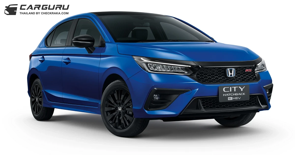 ฮอนด้า City Hatchback ใหม่ เพิ่มรุ่นย่อย e:HEV SV คุ้มค่ามากขึ้น