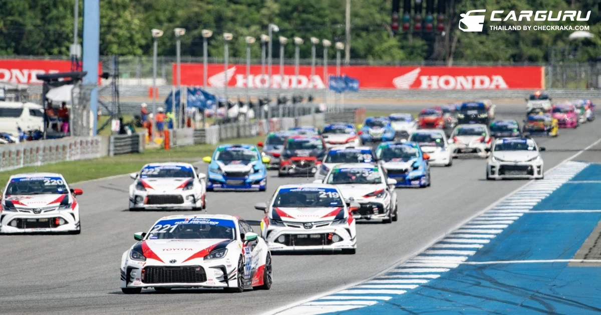 Toyota ยึดโพเดียมมาราธอนทางเรียบรายการ IDEMITSU SUPER ENDURANCE SOUTHEAST ASIA TROPHY 2023