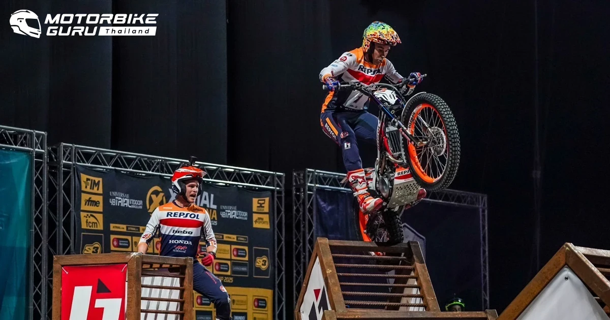 โทนี่ โบ พา Repsol Honda HRC คว้าชัย 3 สนามติด หลังระเบิดผลงานใน X-Trial 2025 ที่ บาเซโลนา รั้งจ่าฝูงปูทางแชมป์โลก 2025
