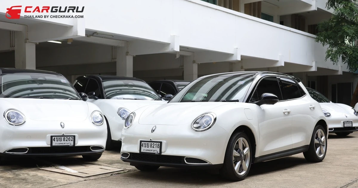 GWM ส่งมอบ ORA GOOD CAT จำนวน 10 คัน ให้กับจุฬาลงกรณ์มหาวิทยาลัย