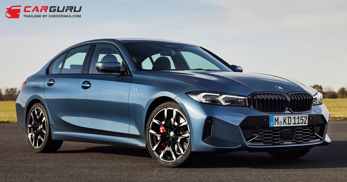 เผยโฉม 2025 BMW 3 Series ปรับดีไซน์ เทคโนโลยีใหม่ หัวใจเดิม แต่แรงขึ้น
