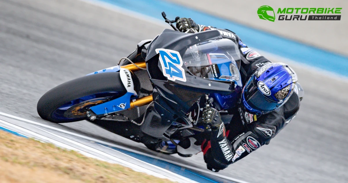 Yamaha รั้งจ่าฝูง SS600 หลัง แสตมป์-อภิวัฒน์ บิด YZF-R6 ทำเวลาดีที่สุดในช่วงพรีซีซันเทสต์ของ ARRC 2024