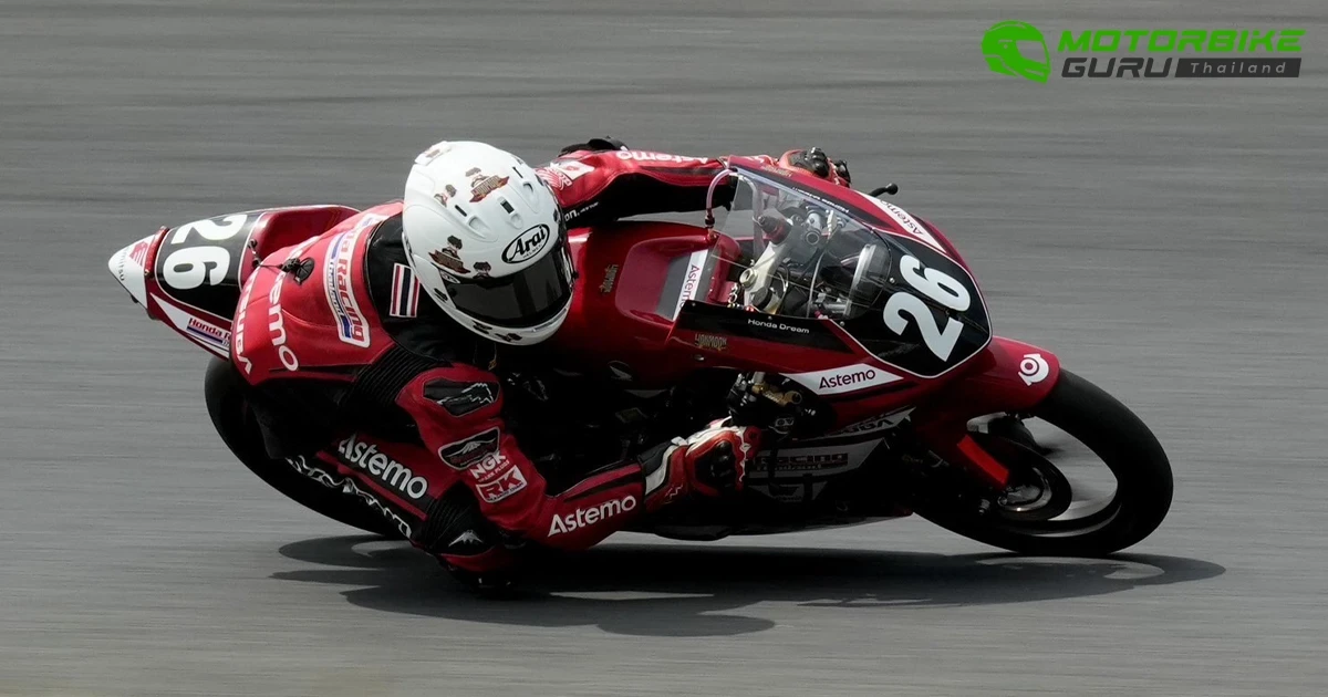 จิมมี่-ออสติน บิด Honda NSF250R ดวลเจ้าถิ่น เสริมประสบการณ์ต่อเนื่อง ศึก 2024 MFJ Superbike All Japan ประเทศญี่ปุ่น