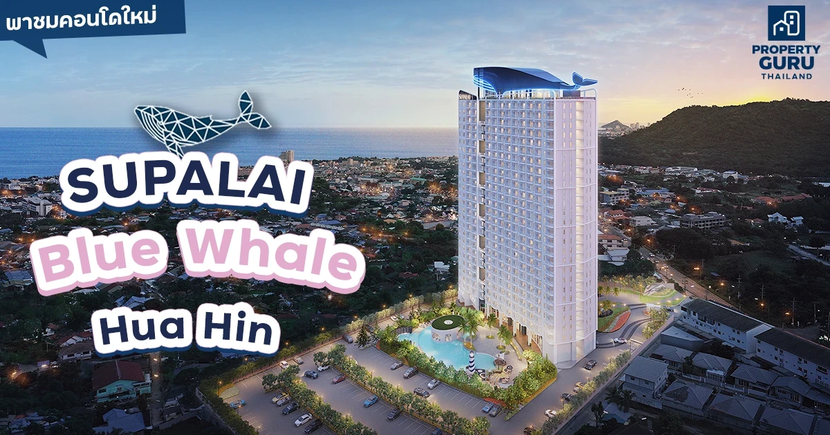 พาชมคอนโดใหม่ "ศุภาลัย บลูเวล หัวหิน" คอนโดวิวทะเลใจกลางหัวหิน สัมผัส Panoramic View ทุกยูนิต แต่งครบเริ่ม 1.69 ล้านบาท