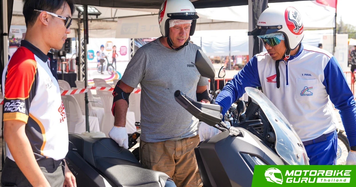Honda ชวนแฟน ๆ มอเตอร์สปอร์ตทดลองขี่ Honda BigBike, CUB House และ A.T. Premium กว่า 10 รุ่น ใน ThaiGP2025