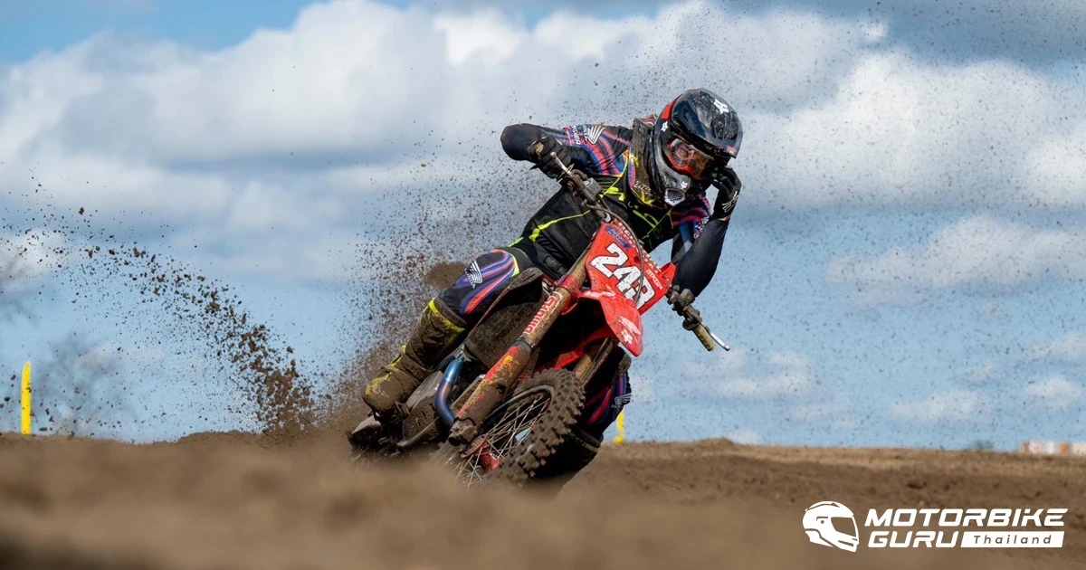 ทิม ไกเซอร์ ควบ Honda CRF450R คว้าโพเดียม นำจ่าฝูงตารางคะแนนสะสมต่อเนื่อง MXGP สนามที่ 16