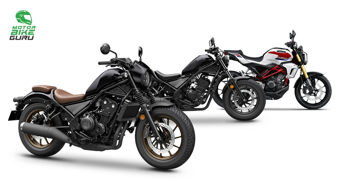 Honda ยกระดับความดุดัน เปิดตัว New Rebel500, New Rebel300 และ New CB150R สีใหม่