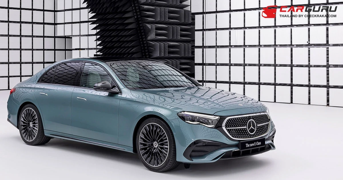 Mercedes Benz เปิดตัว The new E-Class 2 รุ่น ราคาเริ่ม 3.99 - 4.25 ล้านบาท