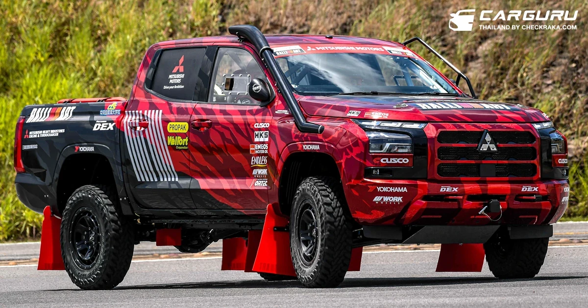 All-New Mitsubishi Triton พร้อมป้องกันแชมป์สมัยที่ 2 ในการแข่งขัน เอเชีย ครอสคันทรี แรลลี่ 2023