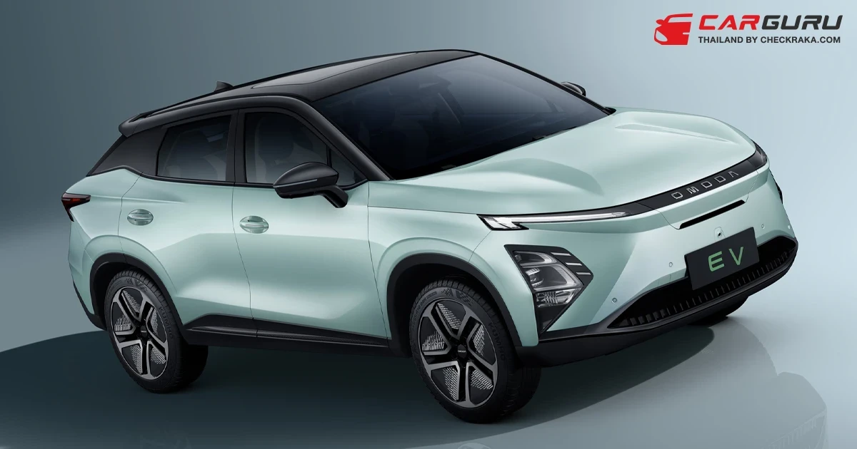 OMODA เปิดสเปก C5 EV ก่อนบุกไทย ด้วยดีไซน์ล้ำสมัย พร้อมออปชั่นจัดเต็ม