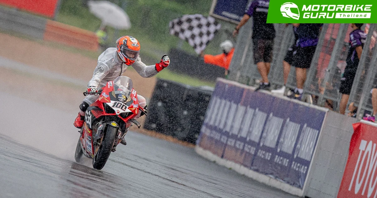 OR BRIC 2022 สนาม 3 "ฐิติพงศ์" ยังคงฟอร์มดีต่อเนื่องฝ่าฝนคว้าชัย 3สนามติด ด้าน "นครินทร์" เบิ้ลแชมป์ ซูเปอร์สปอร์ต