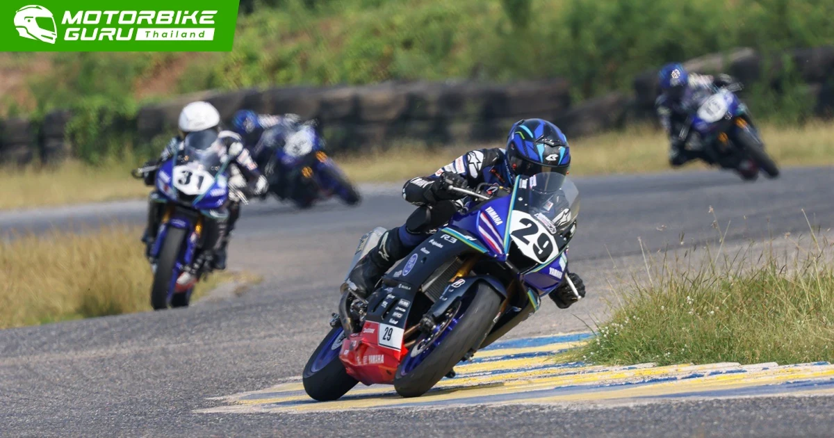 คาบิว-ชยกร นำเดี่ยวม้วนเดียวจบใน YAMAHA R3 bLU cRU Asia-Pacific Championship 2024 สนาม2
