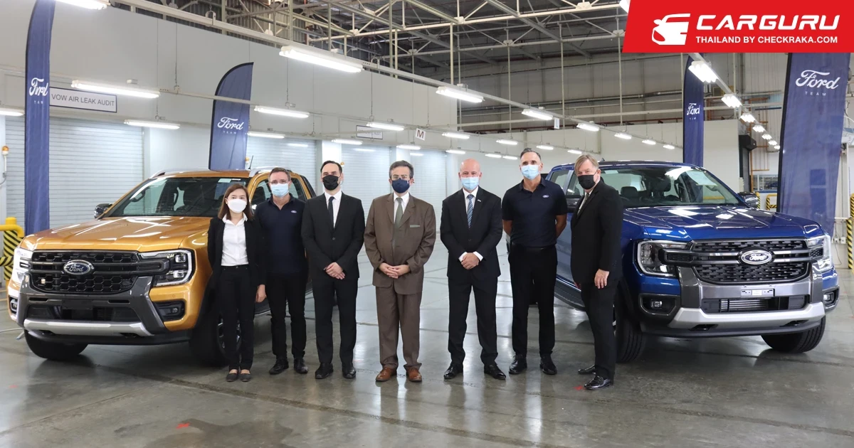 เอกอัครราชทูตฝรั่งเศสเข้าเยี่ยมชมโรงงานฟอร์ด ไทยแลนด์ แมนูแฟคเจอริ่ง