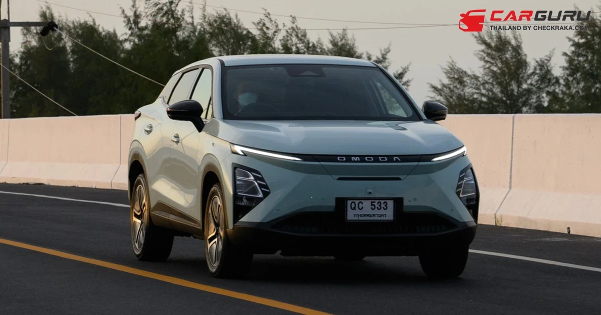 โอโมดา แอนด์ เจคู ทดสอบ OMODA C5 EV บนถนนจริงทั่วไทยด้วยระยะทาง 2,000 กิโลเมตร พร้อมส่งมอบคันแรกไตรมาส 3 ปีนี้!