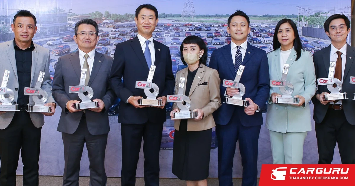 ISUZU คว้า 9 รางวัลรถยอดเยี่ยมแห่งปีจากเวที CAR OF THE YEAR 2023