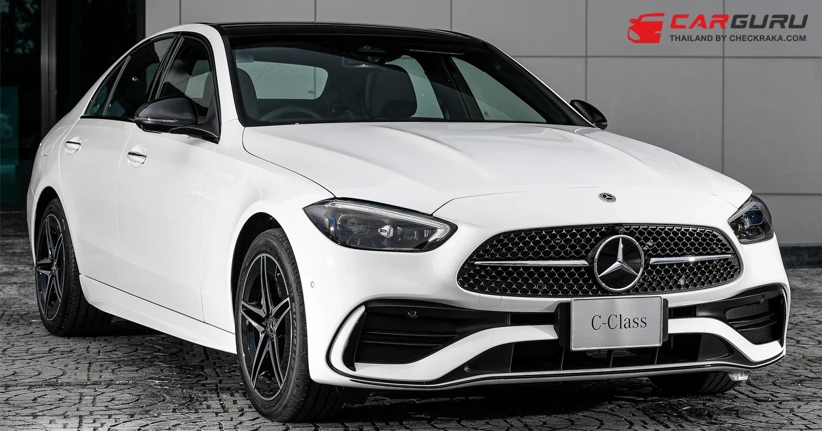 Mercedes-Benz ส่ง C-Class รุ่นพิเศษ Night Edition รถยนต์ปลั๊กอินไฮบริดกับรูปลักษณ์ที่สปอร์ตและดุดันขึ้น เปิดราคาที่ 3.29 ล้านบาท