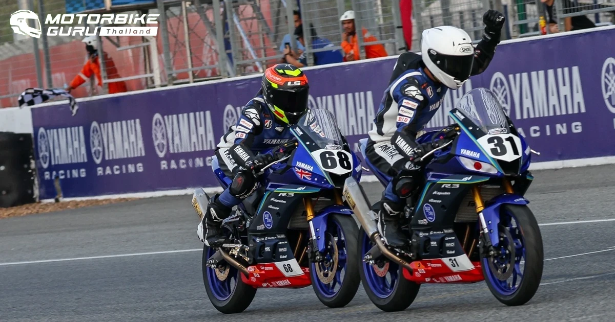 ประเดิมสนามแรกดวลคันเร่งเดือด โดยนักบิดญี่ปุ่นบิดคว้าชัยเรซแรกประเดิมเปิดฤดูกาลใน YAMAHA R3 bLU cRU Asia-Pacific Championship 2024