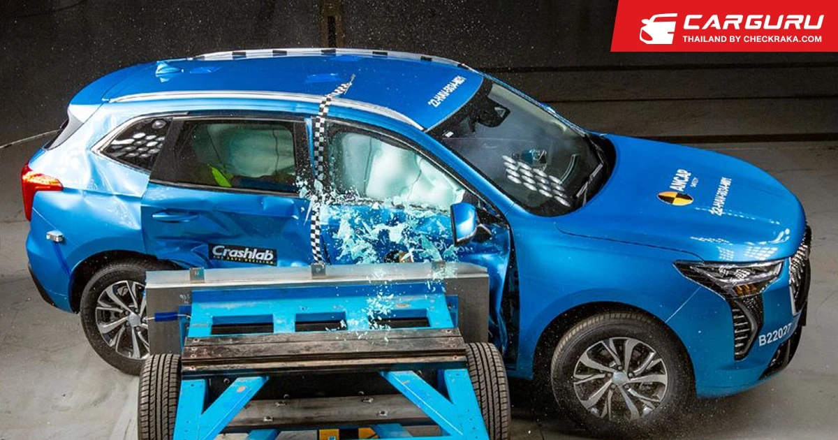 HAVAL JOLION ผ่านการรับรองด้านความปลอดภัยระดับ 5 ดาวจาก ANCAP