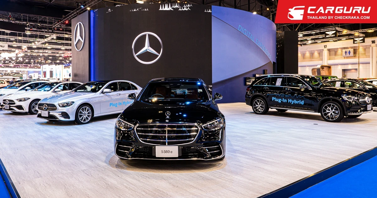 Mercedes-Benz โชว์วิสัยทัศน์ Ambition to Lead พร้อมเผยโฉมยนตรกรรมระดับลักชัวรี่ครบทุกรุ่น ในงานมอเตอร์โชว์ ครั้งที่ 44