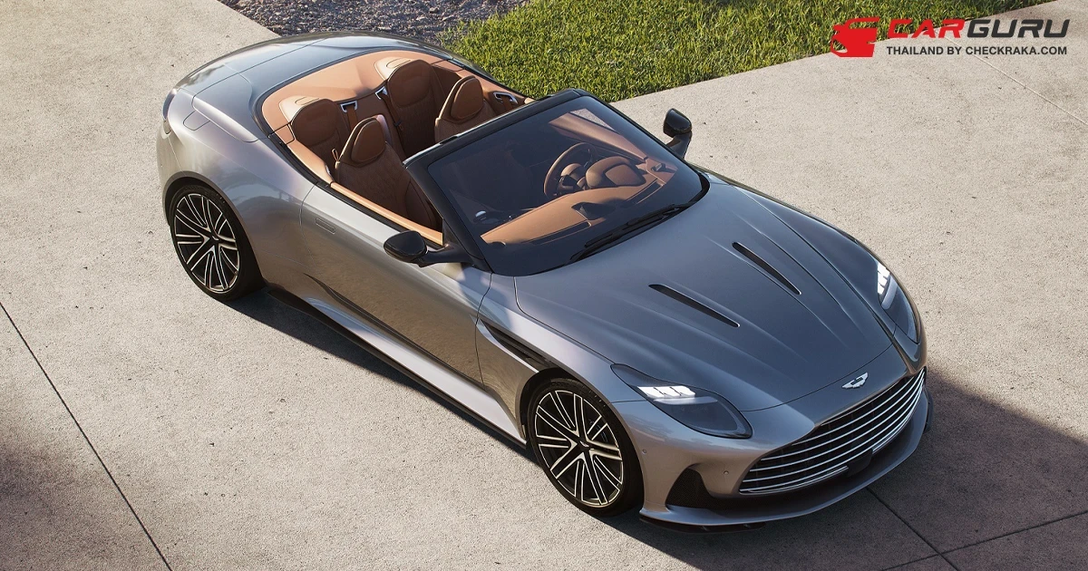 แอสตัน มาร์ติน แบงคอก เปิดตัว DB12 Volante ยนตรกรรม Super Tourer เปิดประทุน อย่างเป็นทางการ กับราคาเริ่มต้น 24.9 ล้านบาท