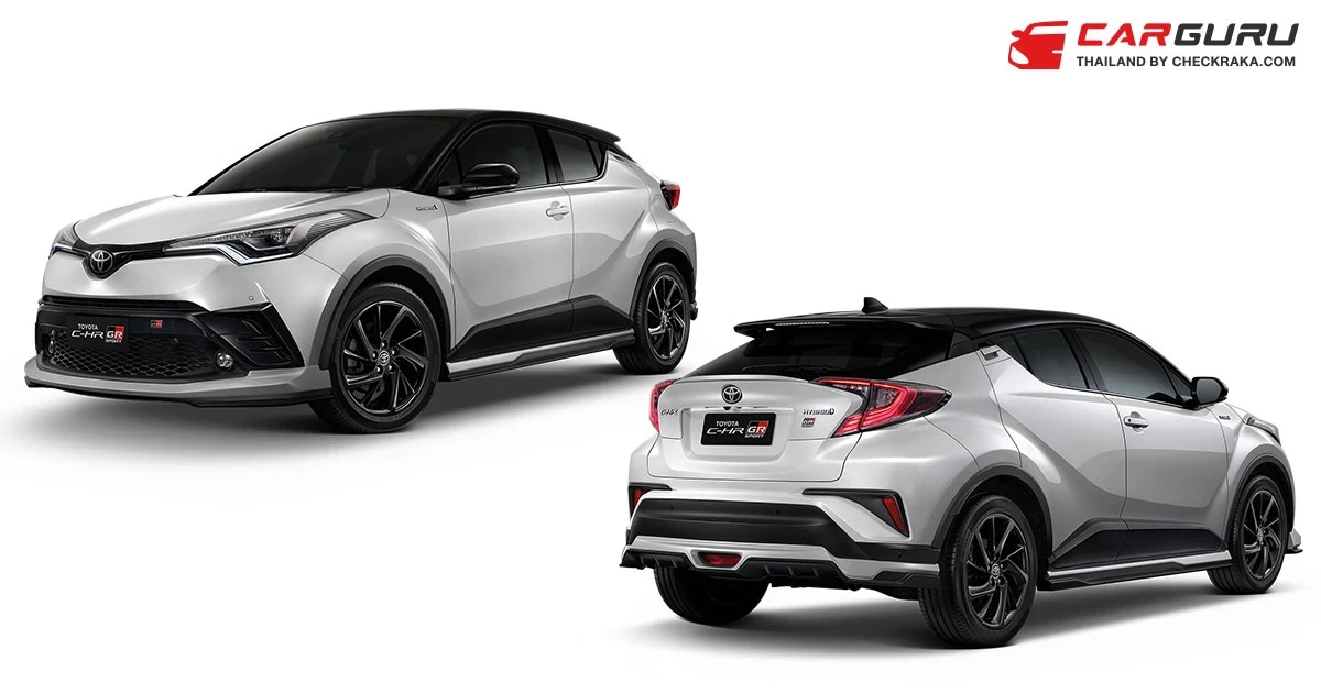 เจาะสเปคตัวซิ่ง Toyota C-HR HEV GR Sport ชุดแต่งและช่วงล่างใหม่เพิ่ม 50,000 บาท!