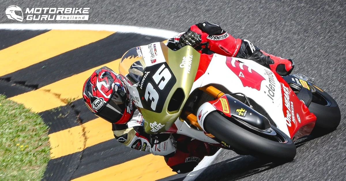 ก้อง-สมเกียรติ คัมแบคสร้างผลงาน โมโตทู ฮึดคว้าท็อป 9 เก็บแต้มขยับอันดับโลก