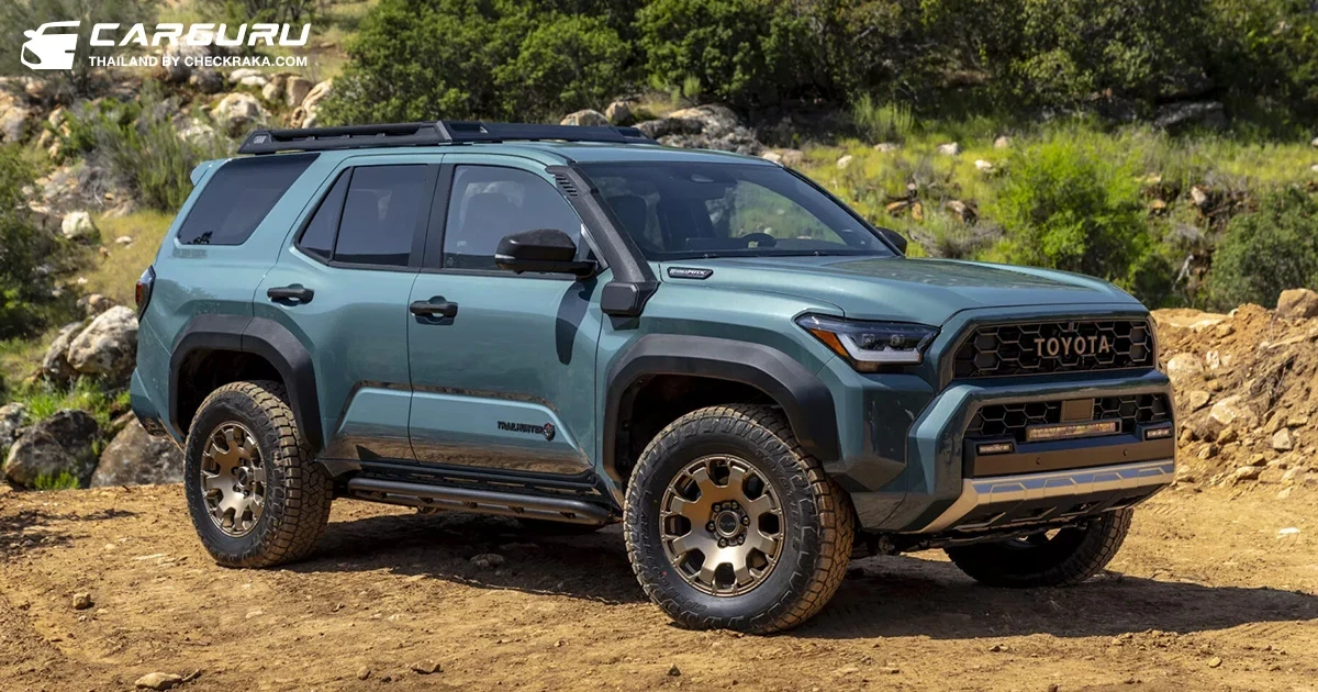 เปิดตัว 2025 Toyota 4Runner หน้าตาและออพชั่นแบบนี้อยากให้มีใน Fortuner รุ่นถัดไป