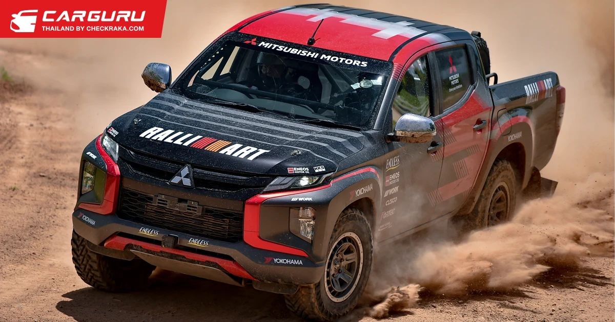 Team Mitsubishi Ralliart ยืนยันพร้อมสู้ศึก Asia Cross Country Rally 2022