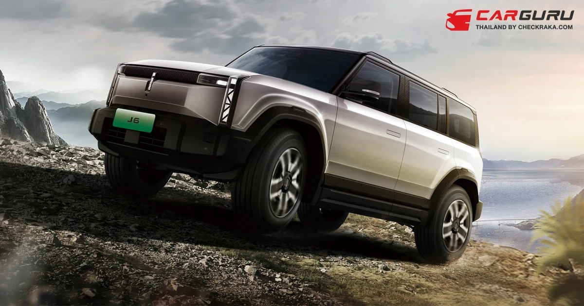 โอโมดา แอนด์ เจคู กางสเปกไทย JAECOO 6 ในคอนเซ็ปต์ Off-road Trendy ปักหมุดเปิดราคาพร้อมจอง OMODA C5 EV 6 สิงหาคม นี้!