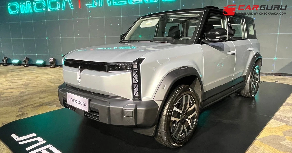 OMODA & JAECOO แบรนด์ลูก CHERY เตรียมขาย 4 รุ่น ทััง BEV และ PHEV เริ่มขายช่วงเมษายนนี้