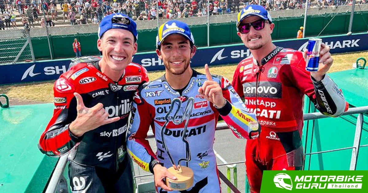 Bastianini คว้าชัยครั้งที่ 3 ให้ Gresini Racing MotoGP ได้ในฝรั่งเศส