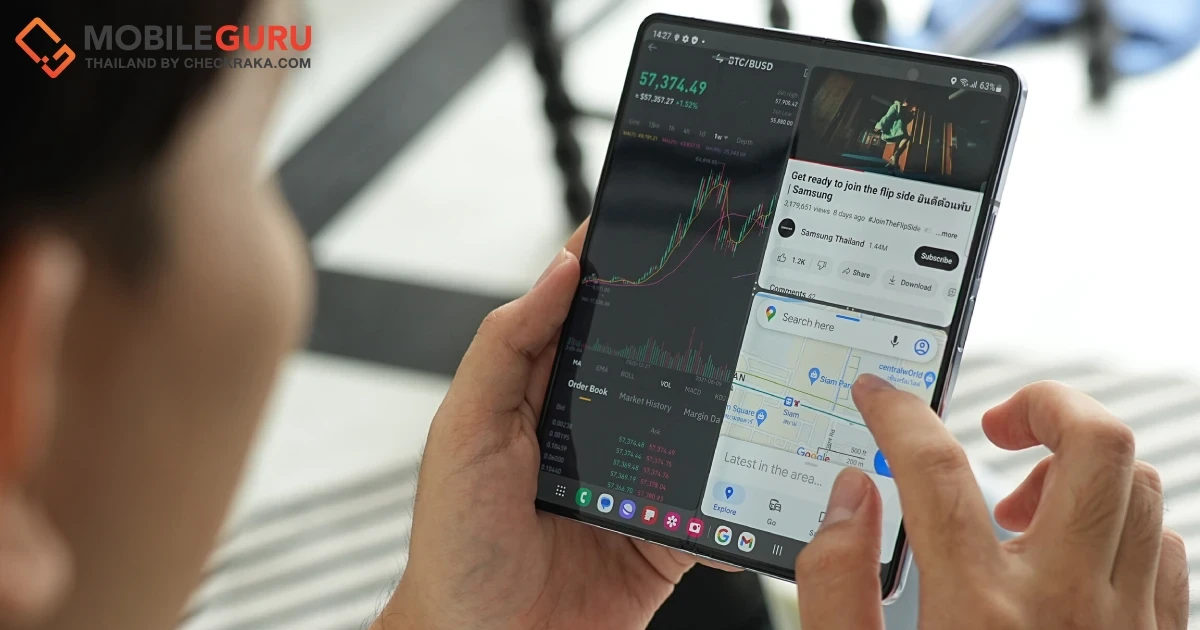 ชีวิตติดจอ(ใหญ่) ไม่ว่าจะ Work หรือ Entertainment จากที่ไหนก็เป็นเรื่องง่ายด้วย Galaxy Z Fold5