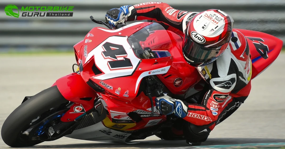 ฮอนด้า เรซซิ่ง ไทยแลนด์ แรงต่อเนื่อง! หลัง ไฮเปค, มิกซ์ และ ชิพ ร่วมกันสร้างผลงานบนโพเดี้ยมในศึกมาเลเซีย ซูเปอร์ไบค์ แชมเปี้ยนชิพ 2024 สนาม2