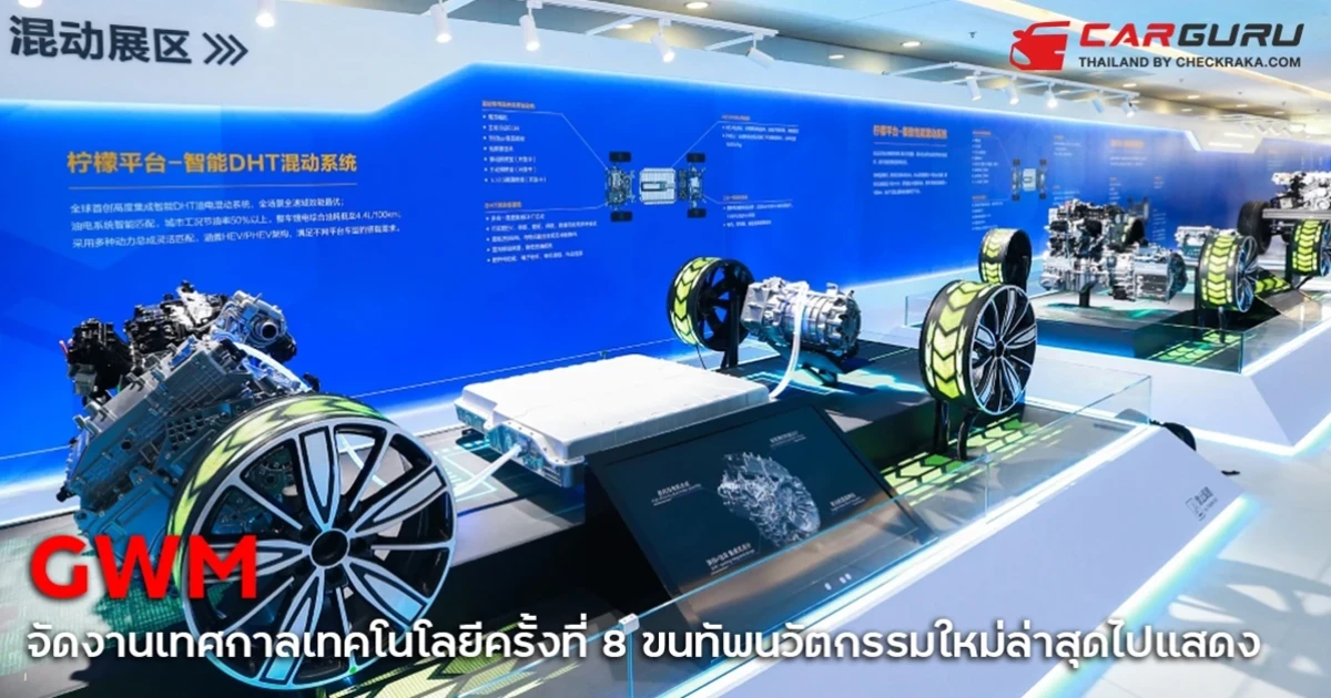 เกรท วอลล์ มอเตอร์ จัดงานเทศกาลเทคโนโลยีครั้งที่ 8 พร้อมประกาศยุทธศาสตร์ปี ค.ศ. 2025 ตั้งเป้ายอดขายทั่วโลก 4 ล้านคัน