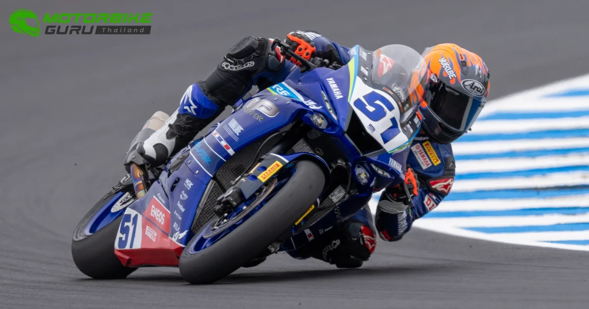 ตี-อนุภาพ นักบิดจาก ยามาฮ่า ไทยแลนด์ เรซซิ่งทีม เผยหลังผ่านการทดสอบ พรี-ซีซัน อย่างเป็นทางการของ ศึกเวิลด์ ซูเปอร์สปอร์ต แชมเปียนชิพ