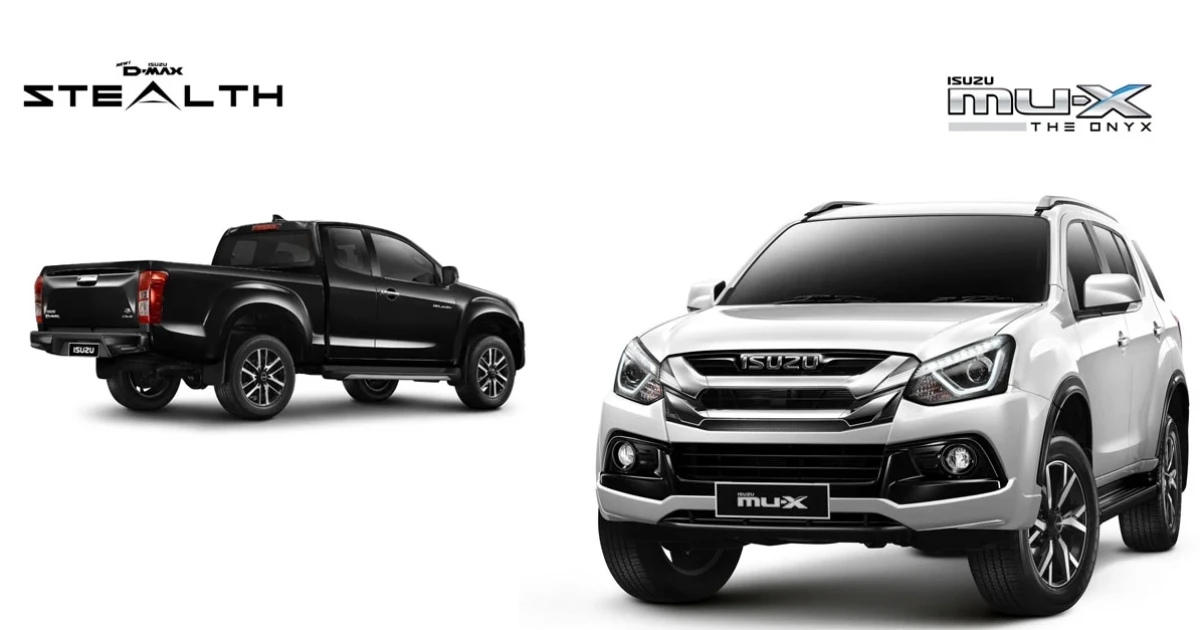 รถยนต์อเนกประสงค์ 7 ที่นั่ง พร้อมด้วยรถปิคอัพ 2 ประตู สวยต้องจัด!