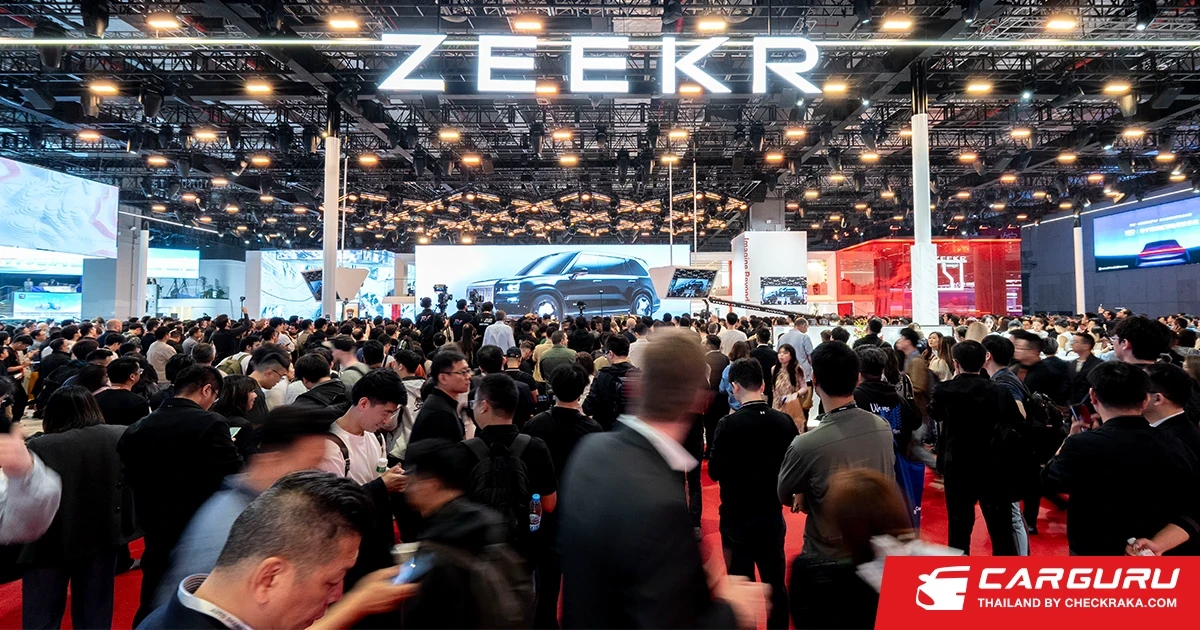 ZEEKR 9X เอสยูวีเรือธง และ Lynk & Co 900 เปิดตัวครั้งแรกในงาน Shanghai Auto Show 2025