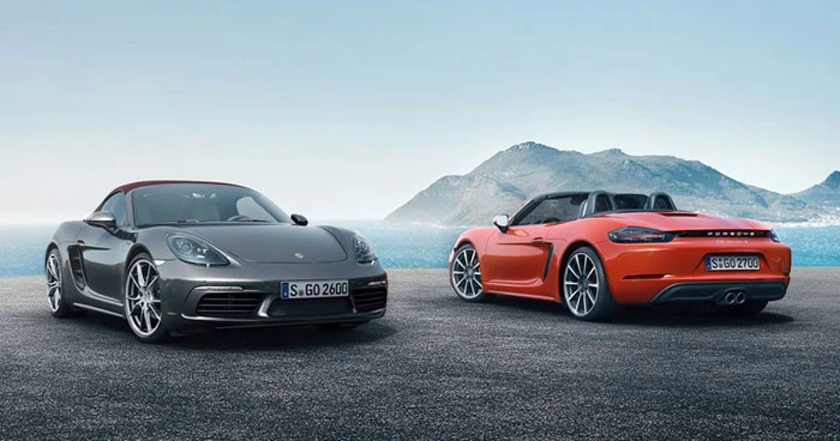 Porsche 718 Boxster ใหม่ รถสปอร์ตโรดสเตอร์เครื่องยนต์ 4 สูบวางกลาง