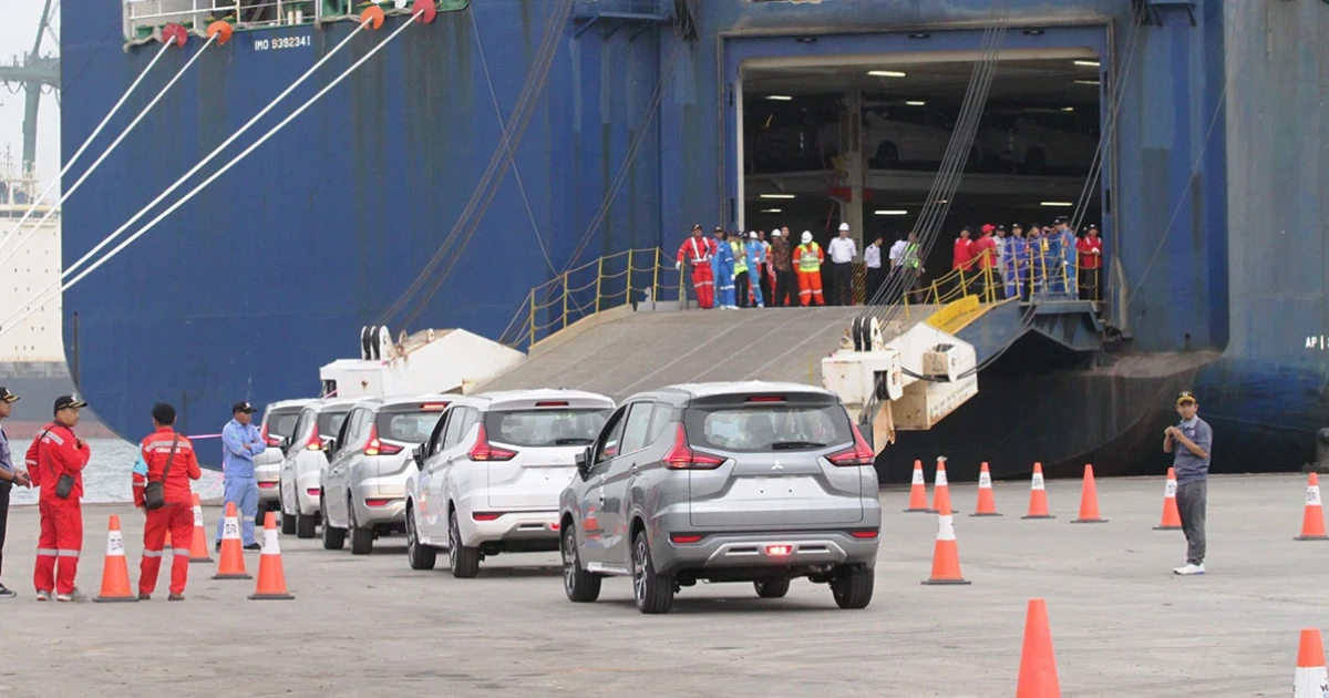 Mitsubishi เริ่มการส่ง XPANDER จากอินโดนีเซีย ประเดิมที่ฟิลิปปินส์ก่อนส่งขายในไทย