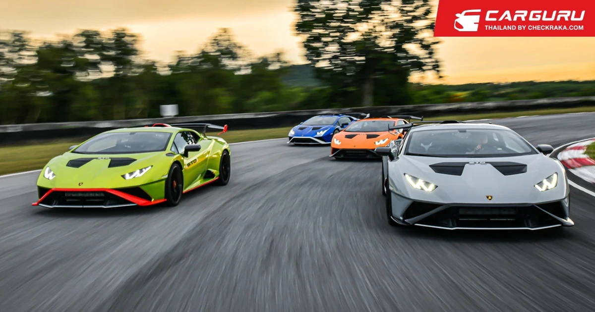 Bridgestone Potenza Sport ถูกเลือกให้เป็นยางติดรถซูเปอร์สปอร์ตคาร์ Lamborghini รุ่น Huracán STO