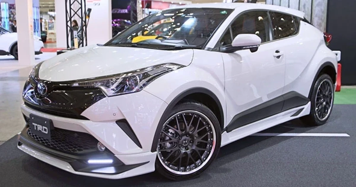 Toyota C-HR ใหม่ จัดเต็มกับชุดแต่ง TRD ในงาน Tokyo Auto Salon 2017