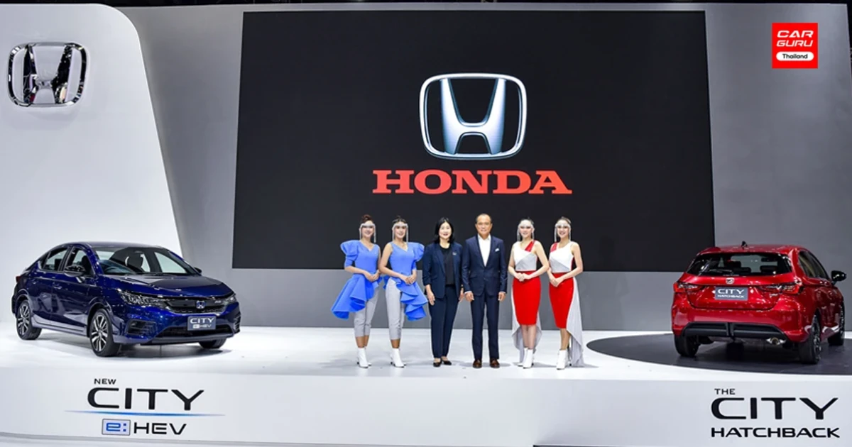 Honda ขนทัพยนตรกรรมนำโดย The City Series จัดแสดงใน Motor Expo 2020