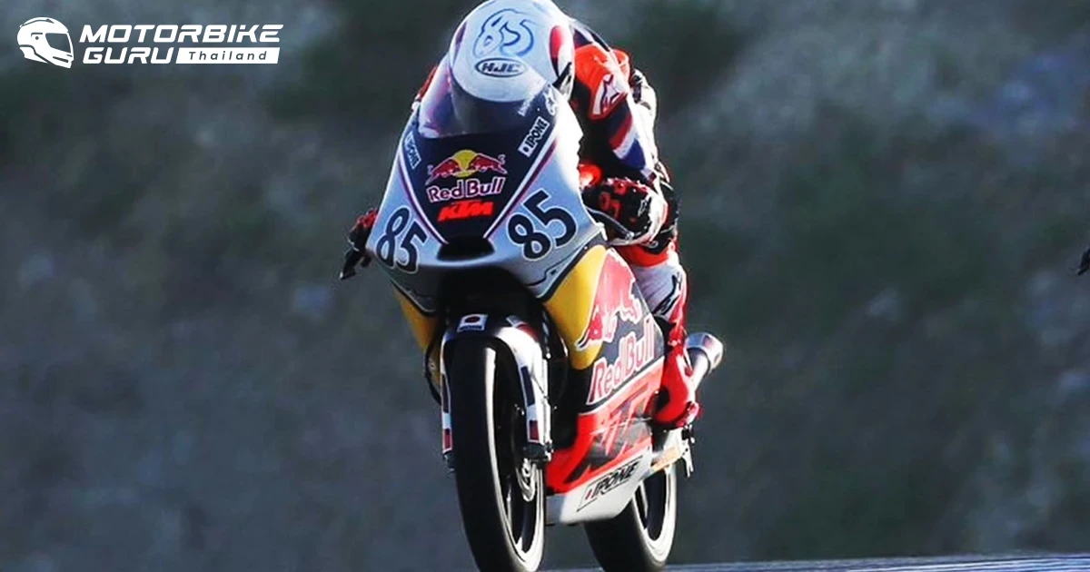ไม้คิว-เกียรติศักดิ์ ดาวรุ่งจาก ฮอนด้า เรซซิ่ง ไทยแลนด์ คว้าท็อป 14 จากเก็บแต้มสังเวียนโหด โมโตจีพี รุกกีส์ คัพ ที่ อารากอน