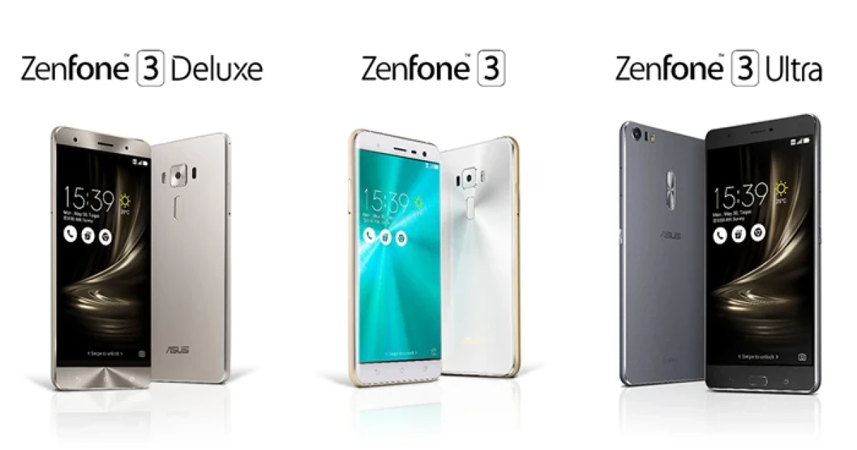 เปิดตัว!! Asus Zenfone 3 นำโดย ZenFone 3 Deluxe มาพร้อม RAM 6GB และชิปเซ็ต Snapdragon 820